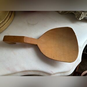 Vintage Wooden Butter Paddle/Scoop